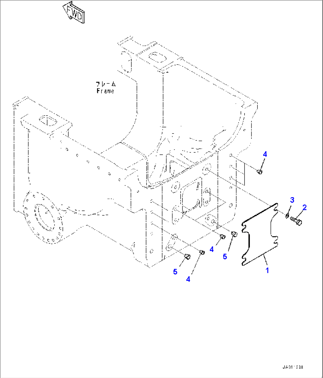 Rear Cover (#30001-)