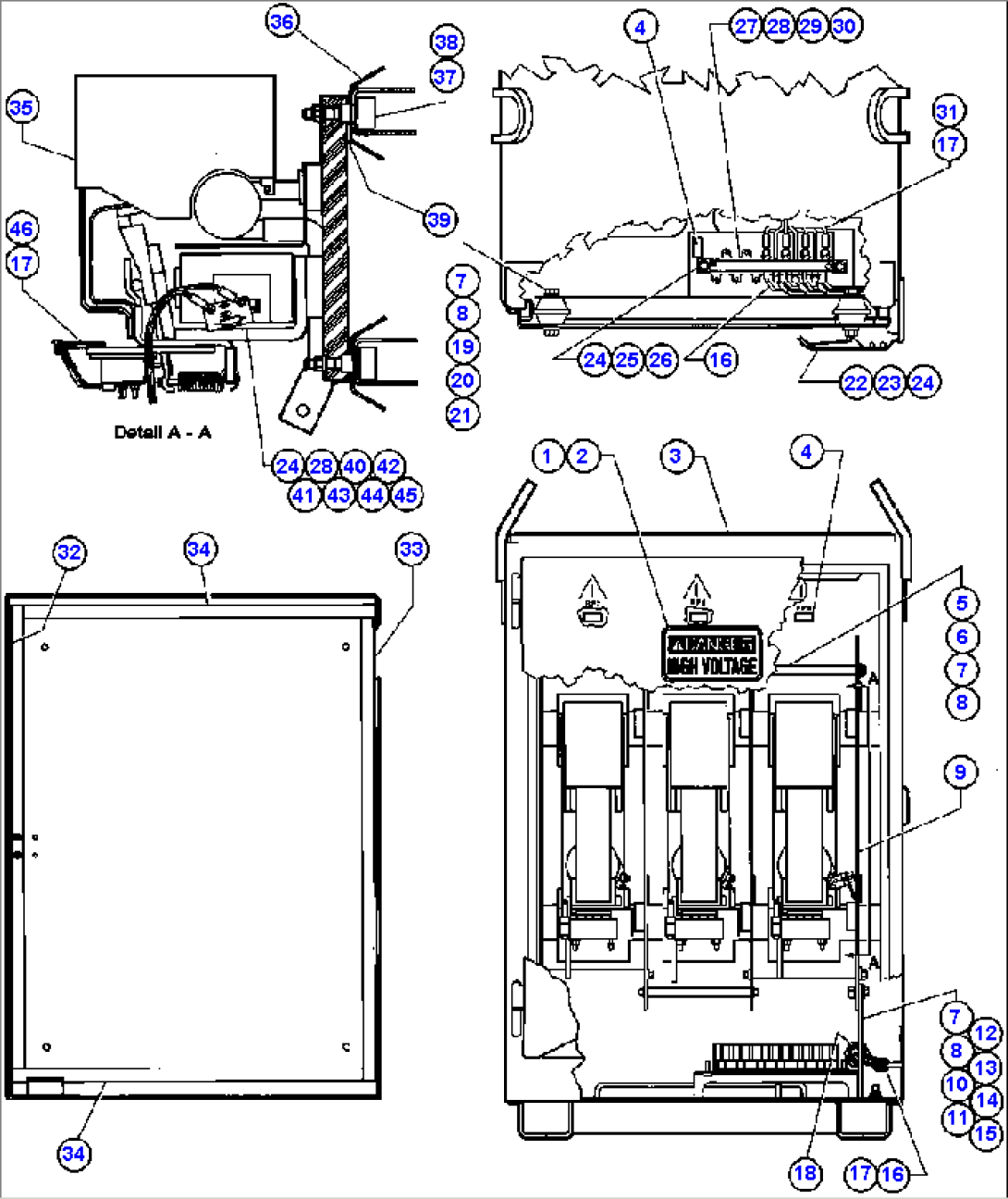 CONTACTOR BOX ASSEMBLY (EK3006)