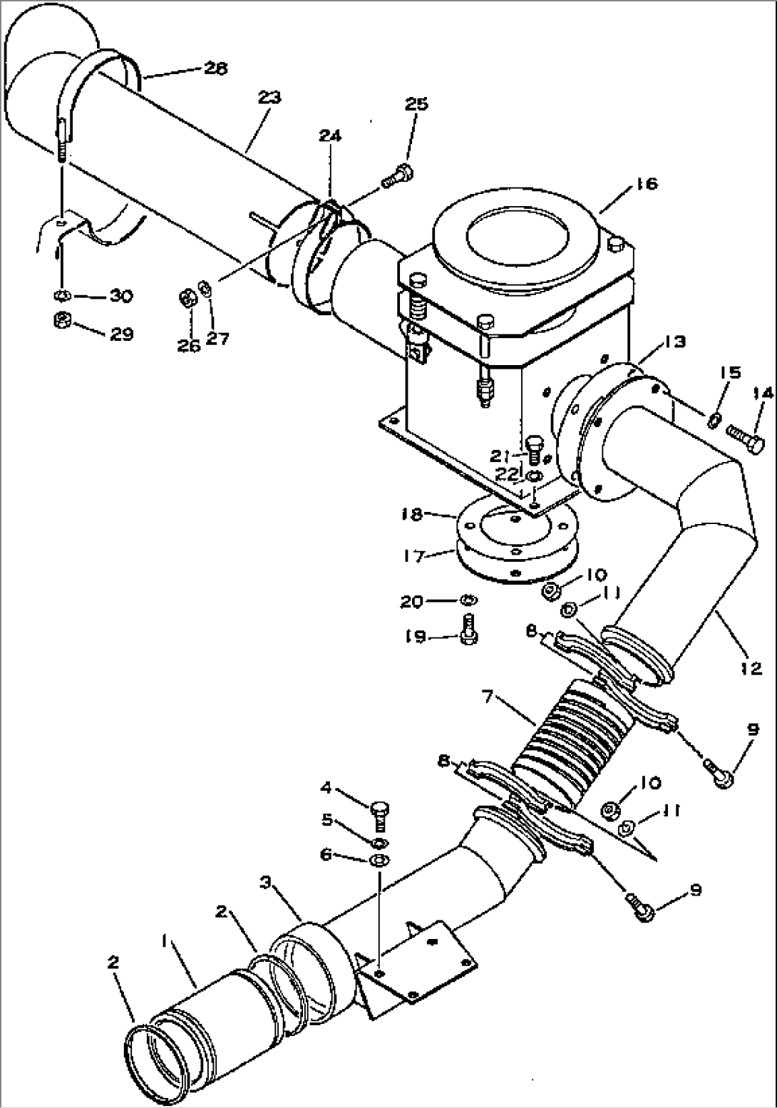 EXHAUST SYSTEM (1/2)(#2001-)