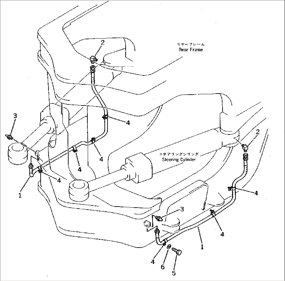 LUBRICATOR (STEERING CYLINDER)(#10001-10973)