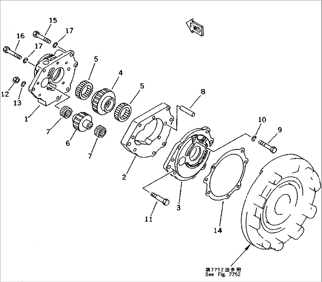 TOWING WINCH (WINCH PUMP)