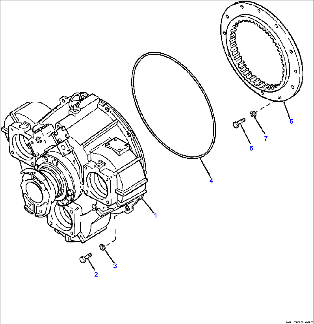 F4310-01A0 TORQUE CONVERTER MOUNTING PARTS