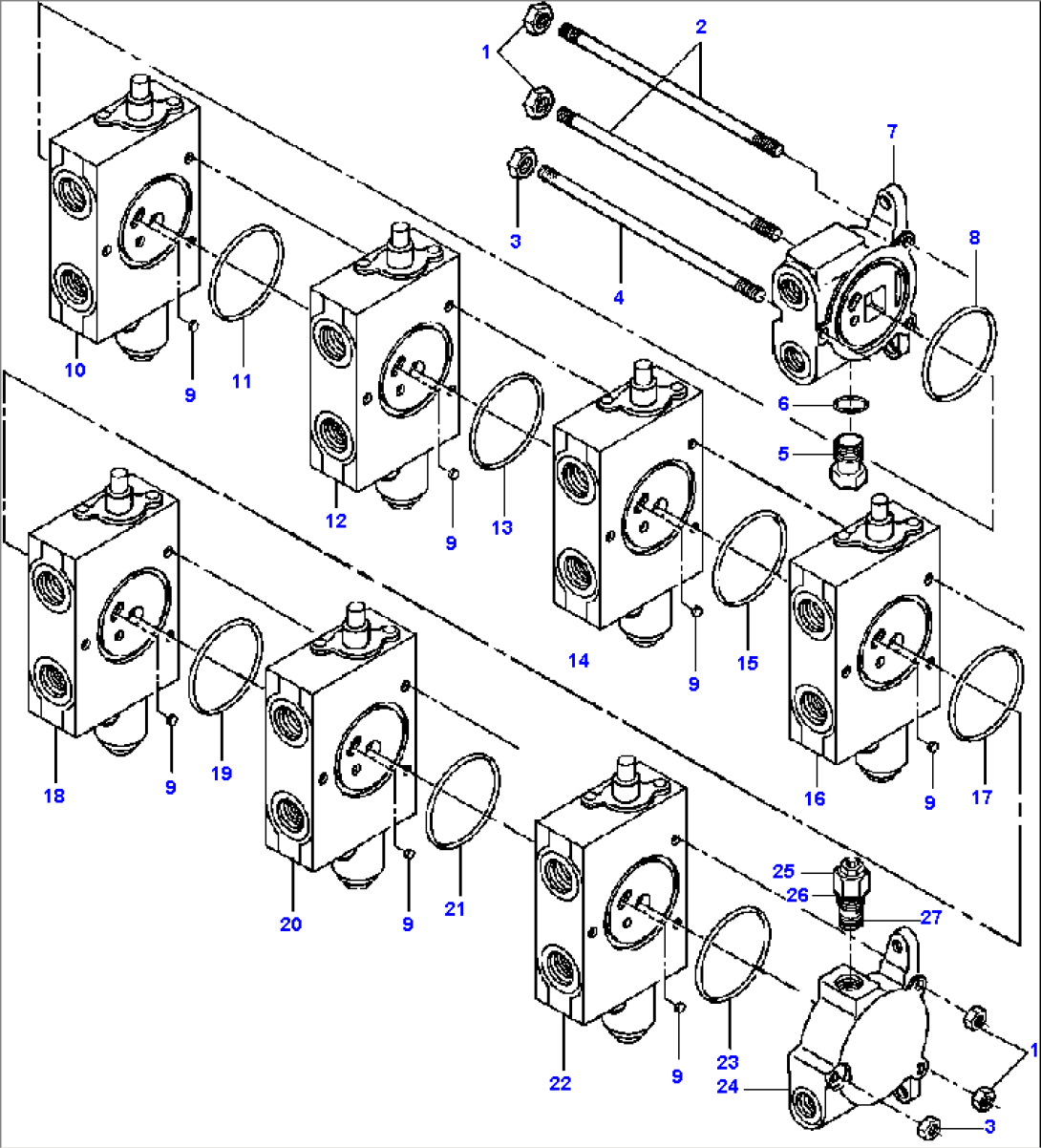 CONTROL VALVE - R.H. BANK 7 VALVE