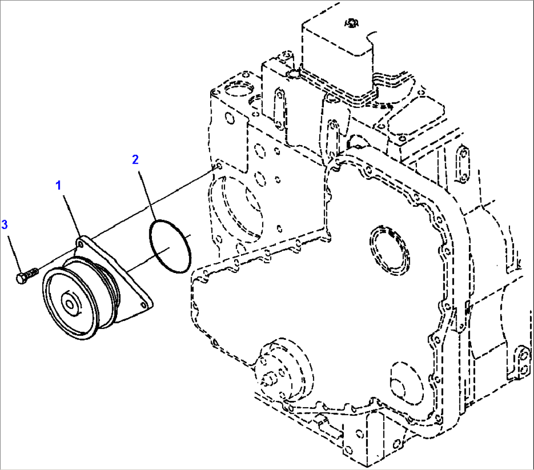 WATER PUMP HARDENED PULLEY