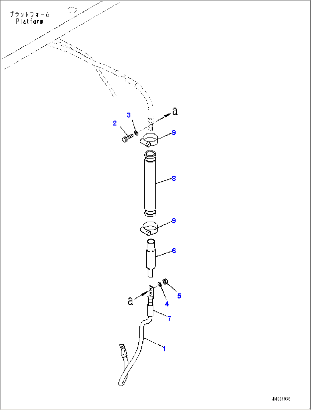 Platform R.H., Cable (2/2) (#80138-80228)