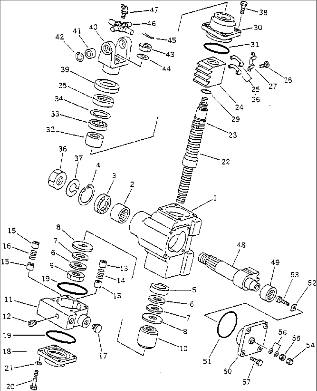 STEERING GEAR BOX