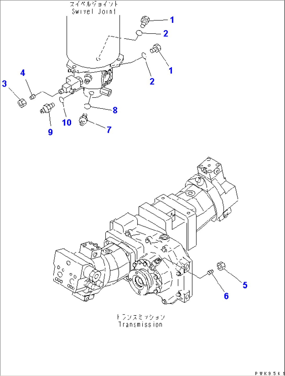 ATTACHMENT LESS FITTINGS(#K32001-)