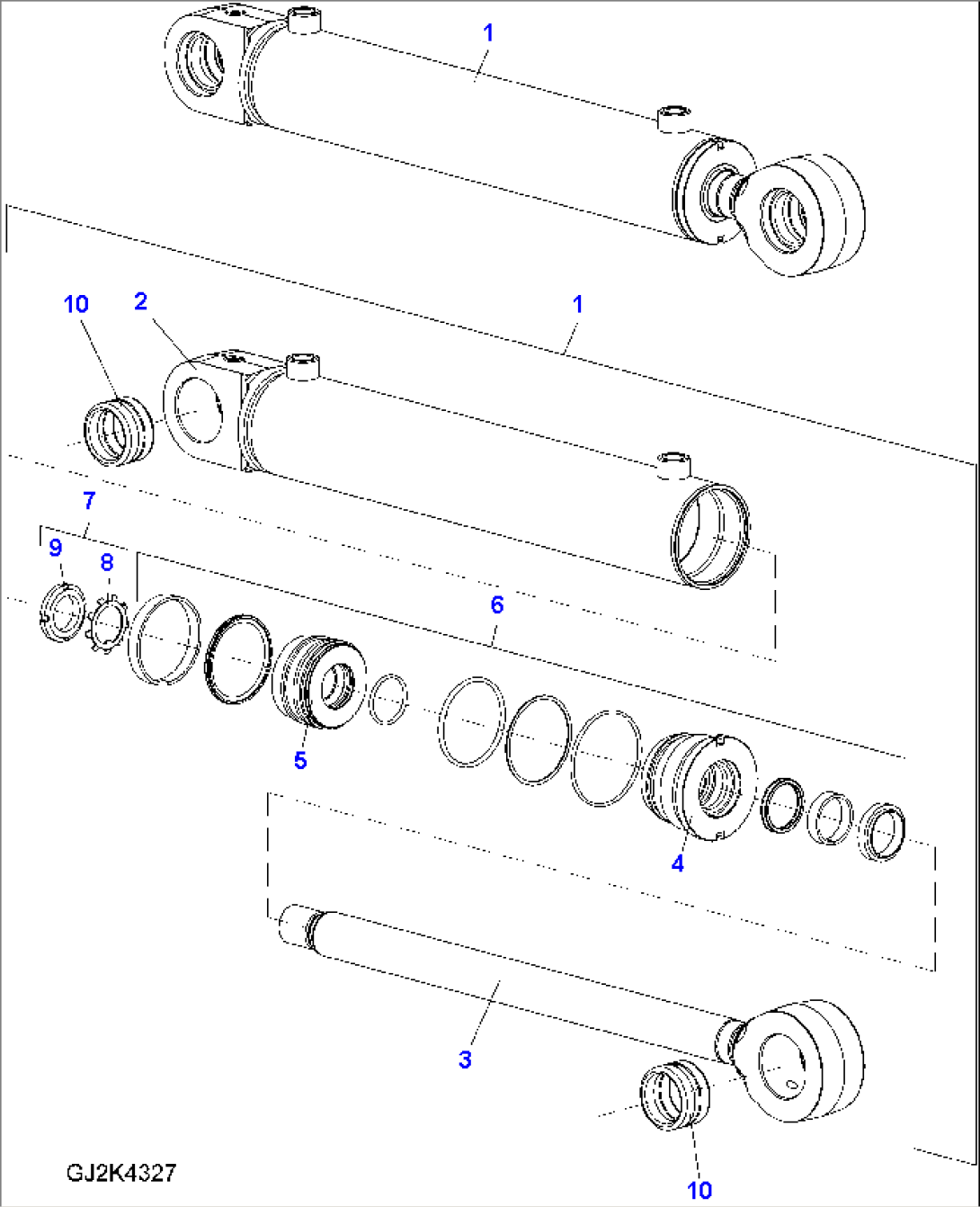 STEERING CYLINDER