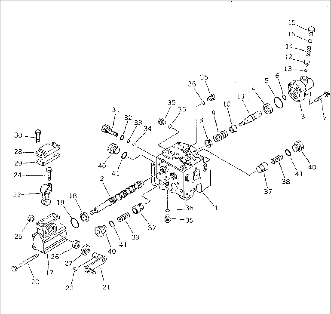 BLADE CONTROL VALVE (2/5)(#35001-)