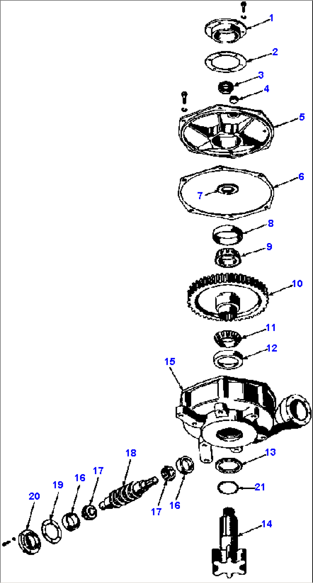 CIRCLE REVERSE GEAR CASE