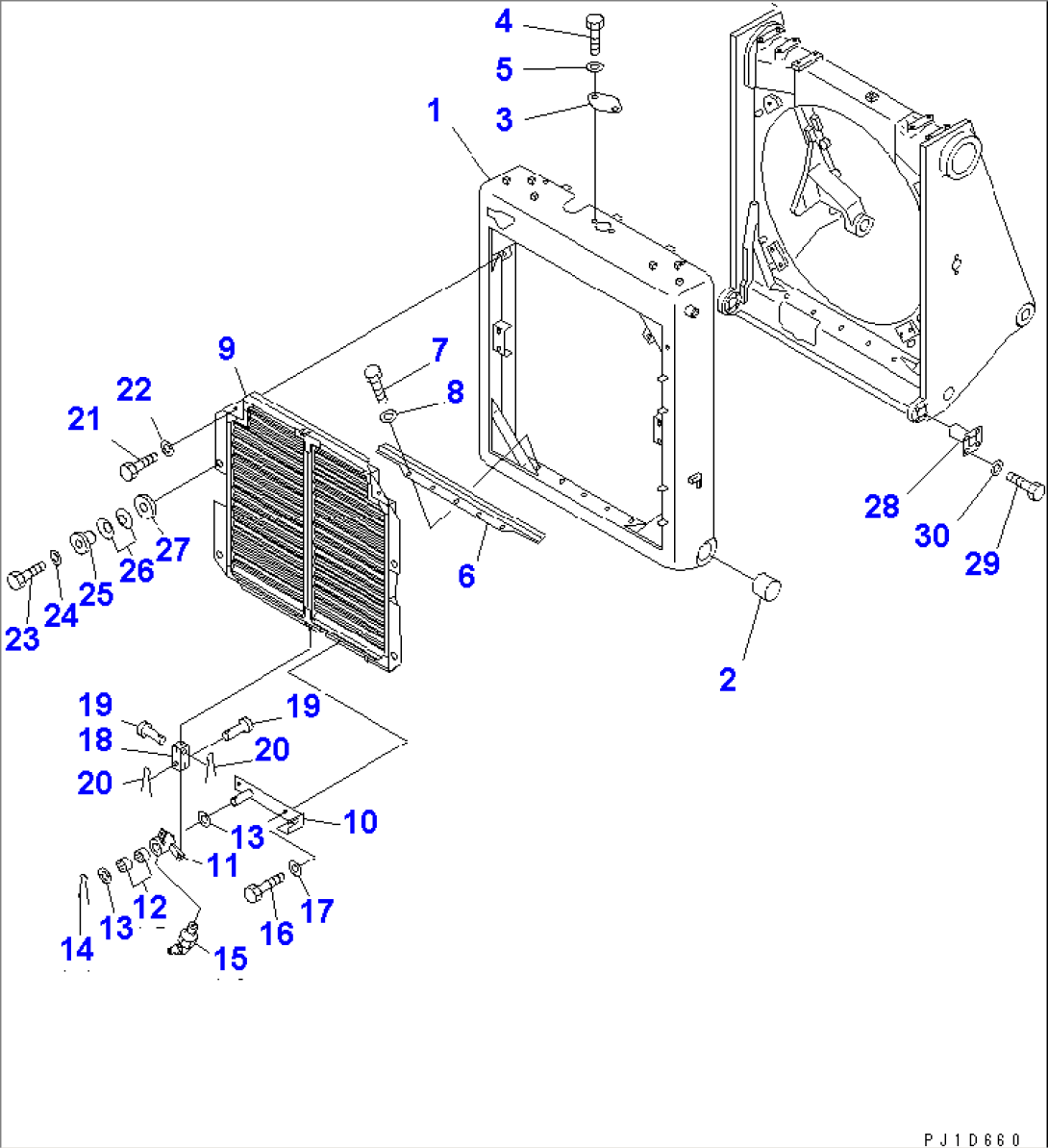 GUARD AND SHUTTER (COLD WEATHER (B) SPEC.)