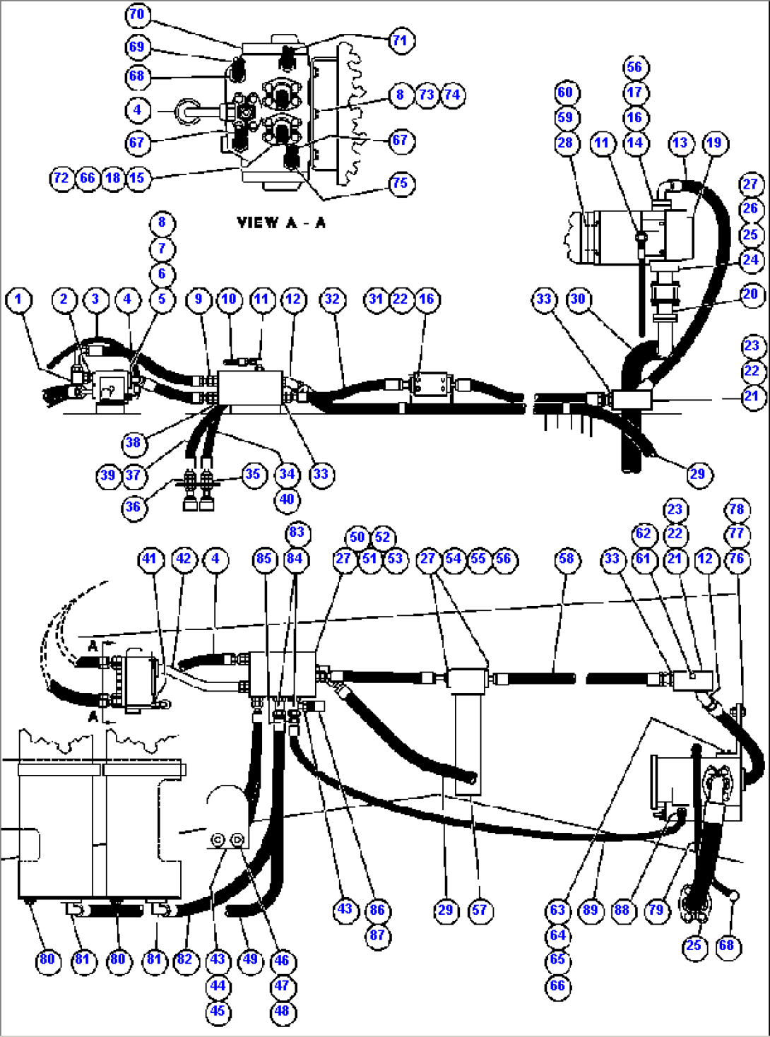 STEERING SYSTEM PIPING - 1