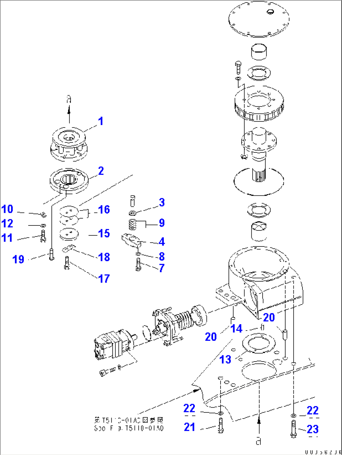 CIRCLE REVOLVING¤ 2/2 (WITH SHEAR PIN)(#.-)
