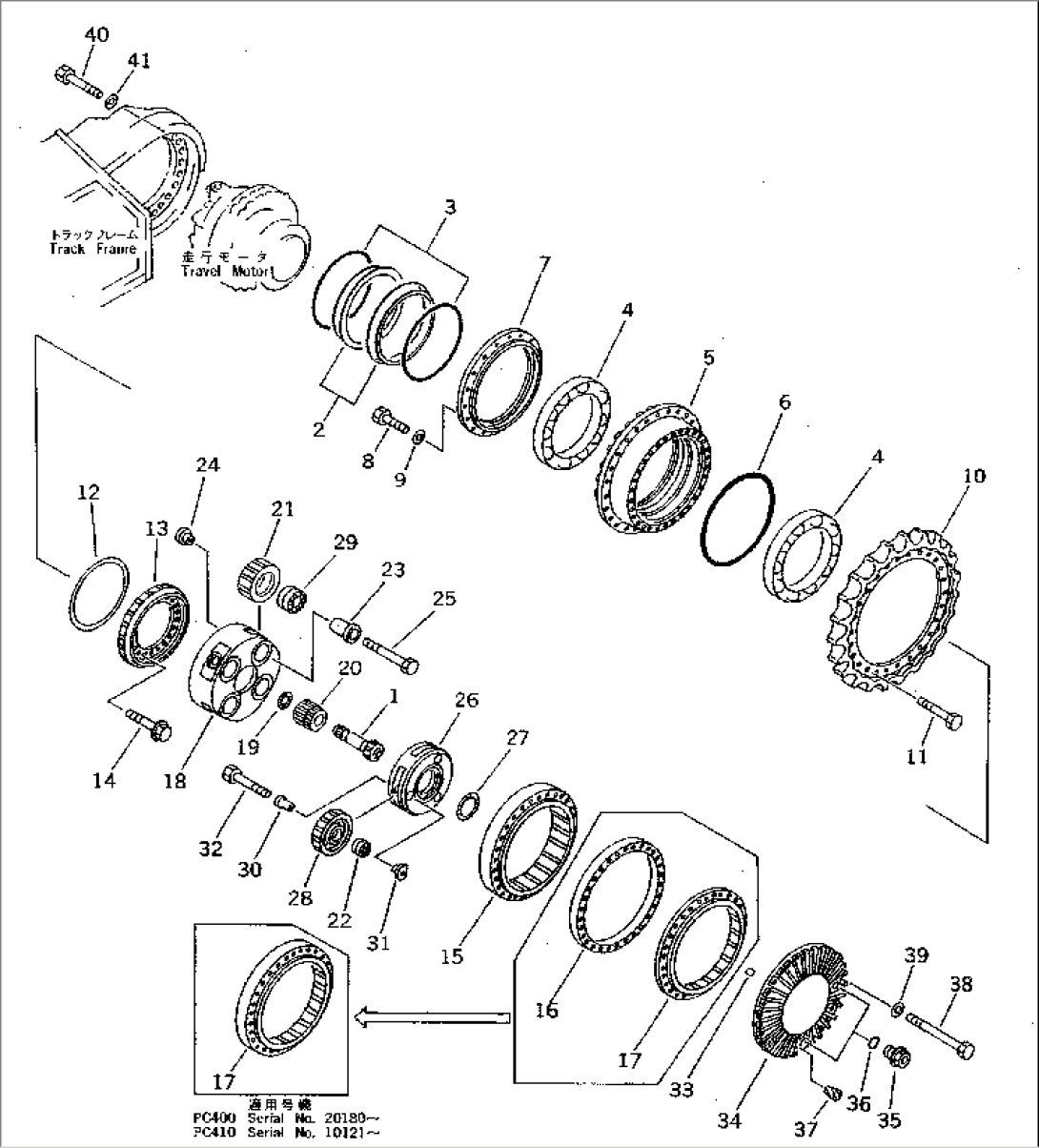 FINAL DRIVE AND SPROCKET