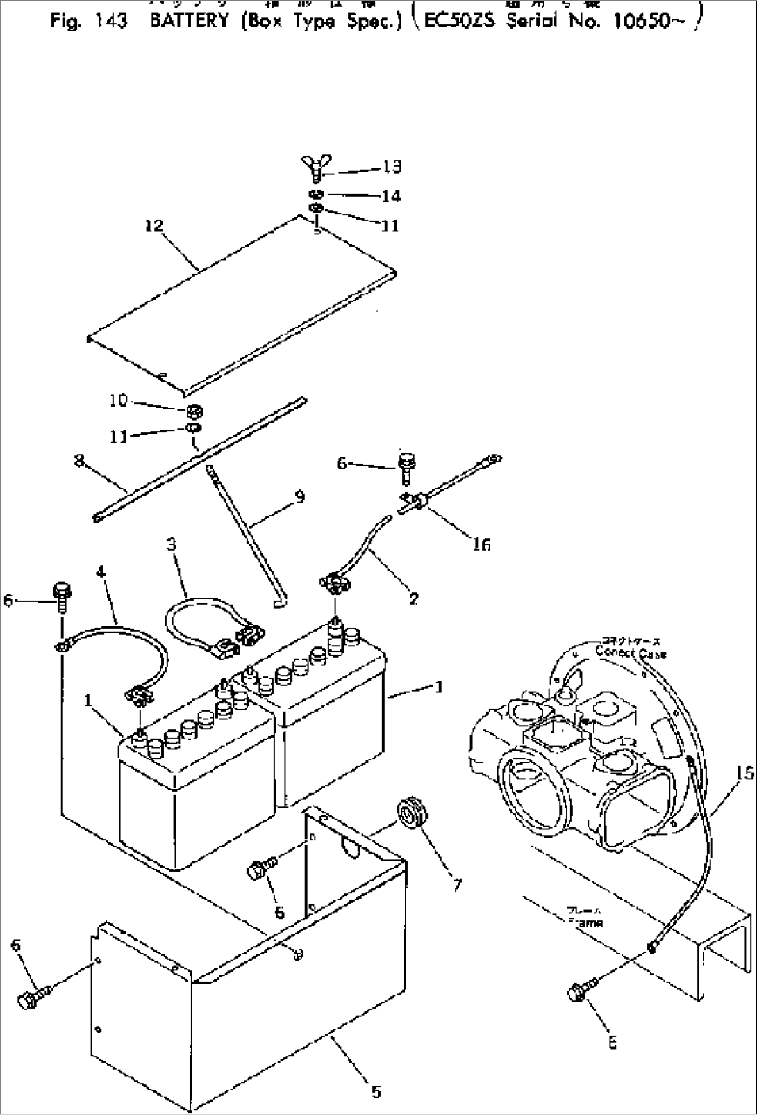 BATTERY (BOX TYPE)(#10650-)