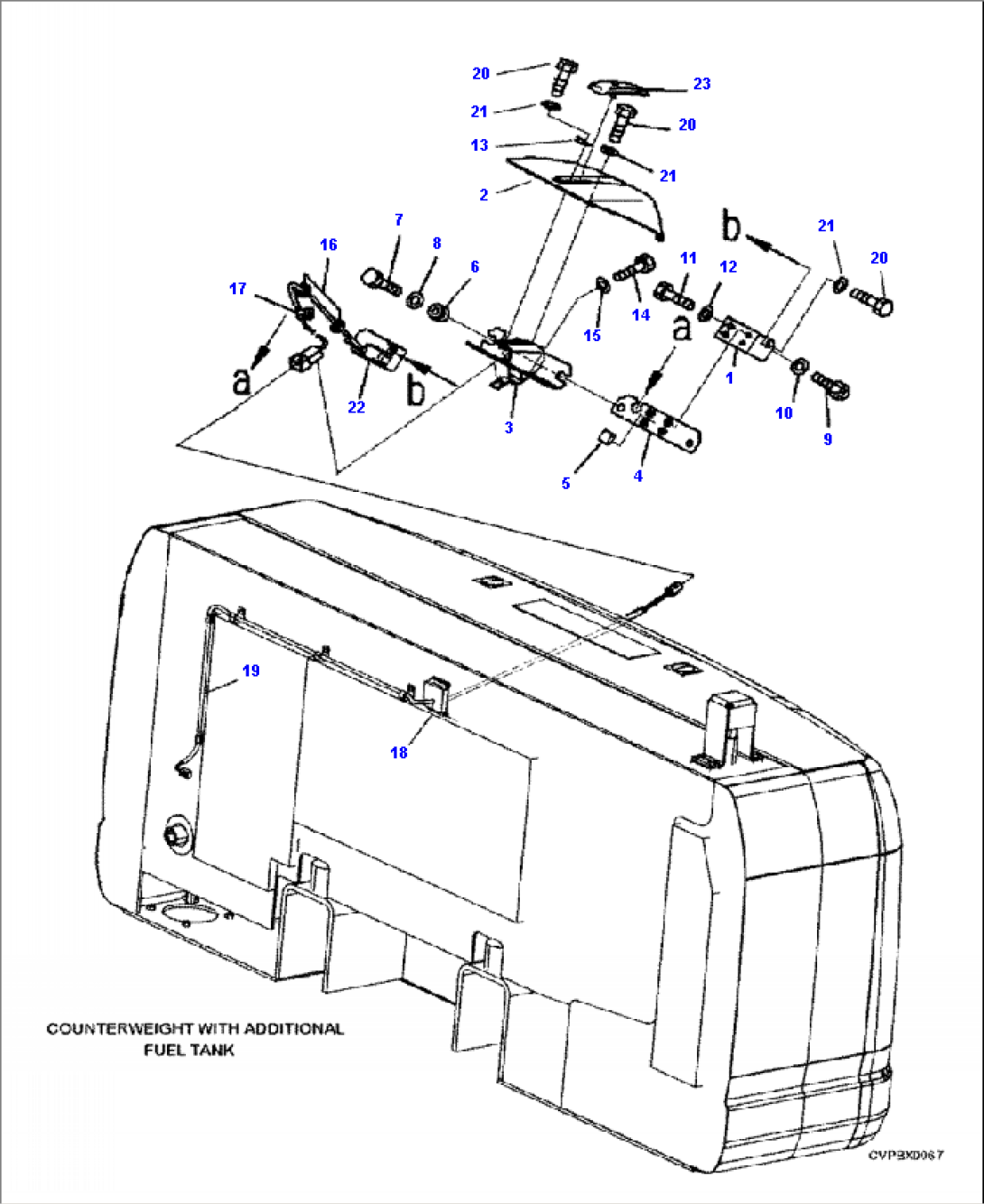 E0450-004003 REARVIEW CAMERA WITH ADDITIONAL FUEL TANK