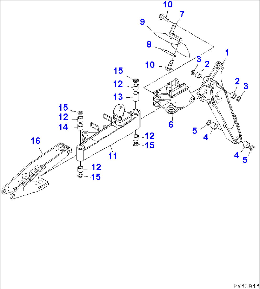 BOOM (BOOM) (FOR BREAKER ARM)