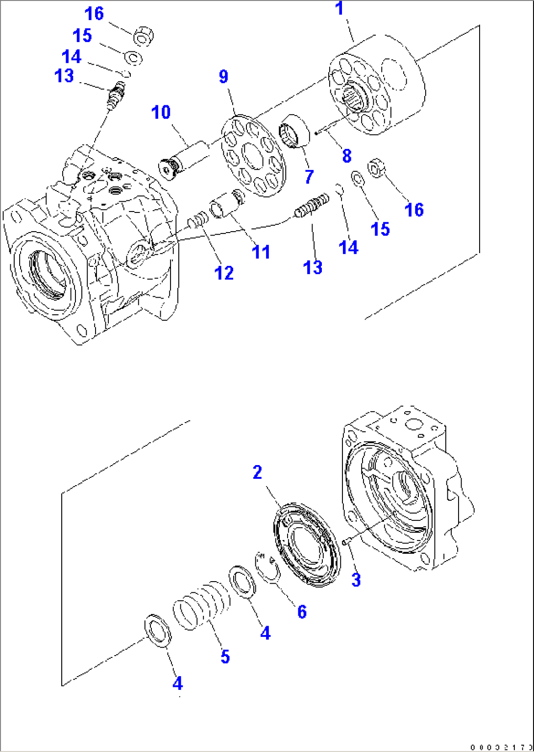 LOADER PUMP (2/4)(#65001-)