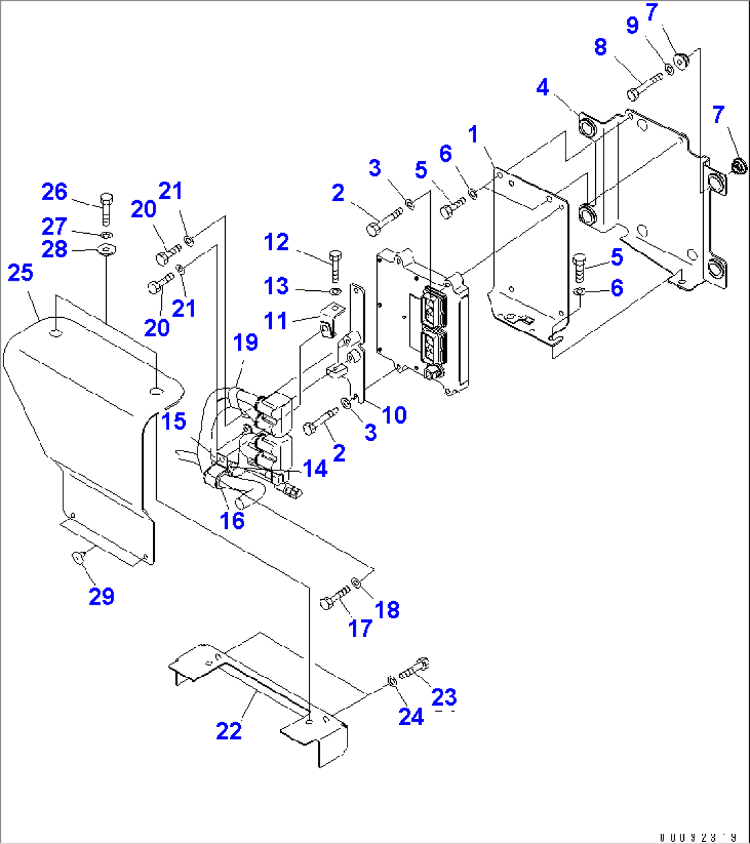 ELECTRICAL (BRACKET AND COVER)(#10011-10406)