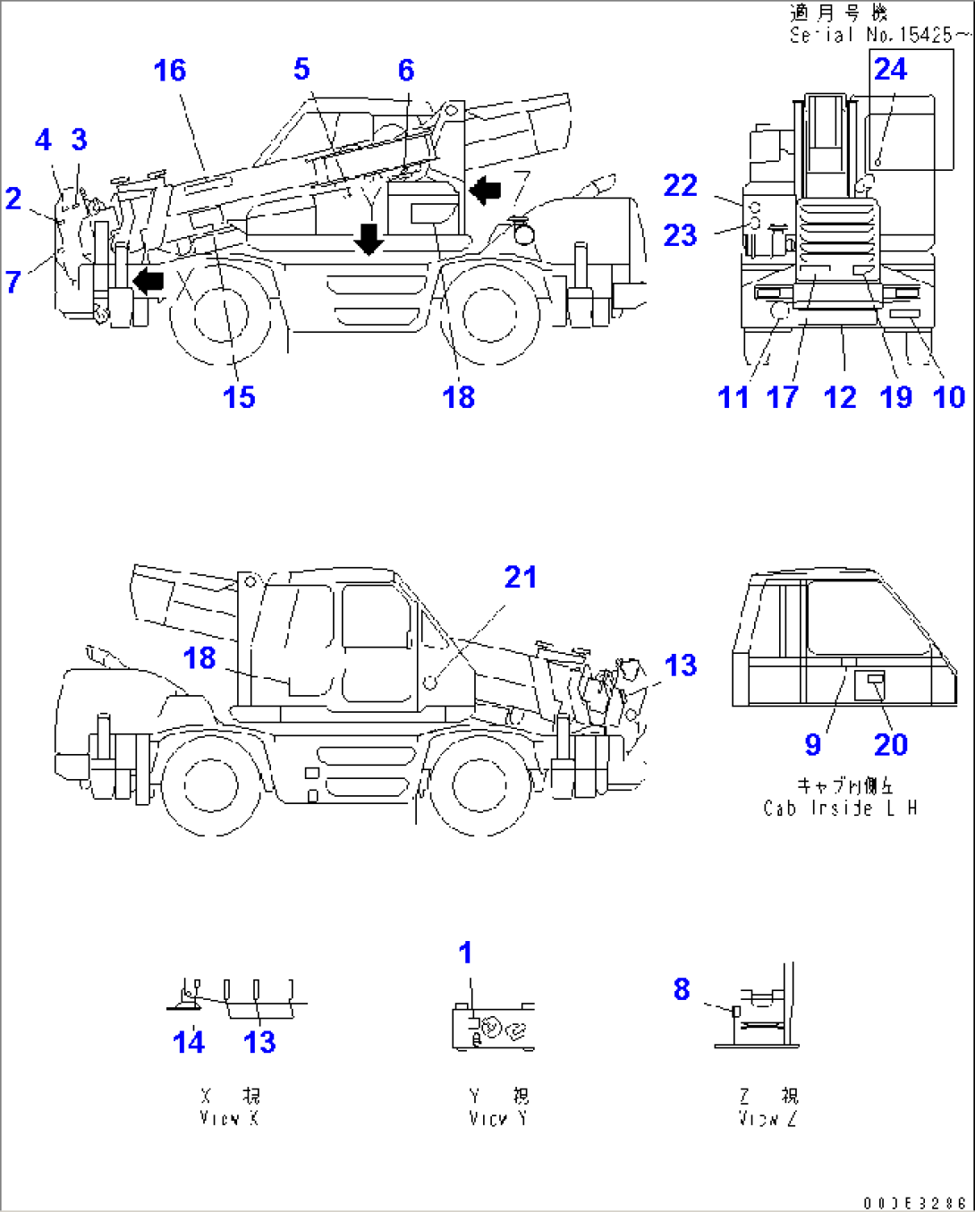 MARKS AND PLATES (2/2) (10 TON)(#15301-)