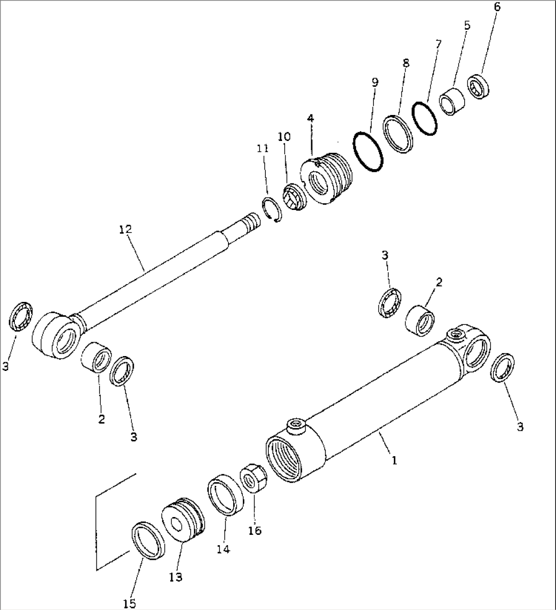 FRONT BLADE CYLINDER