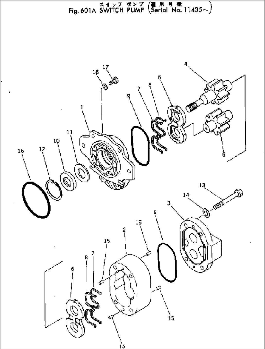 SWITCH PUMP(#11435-)