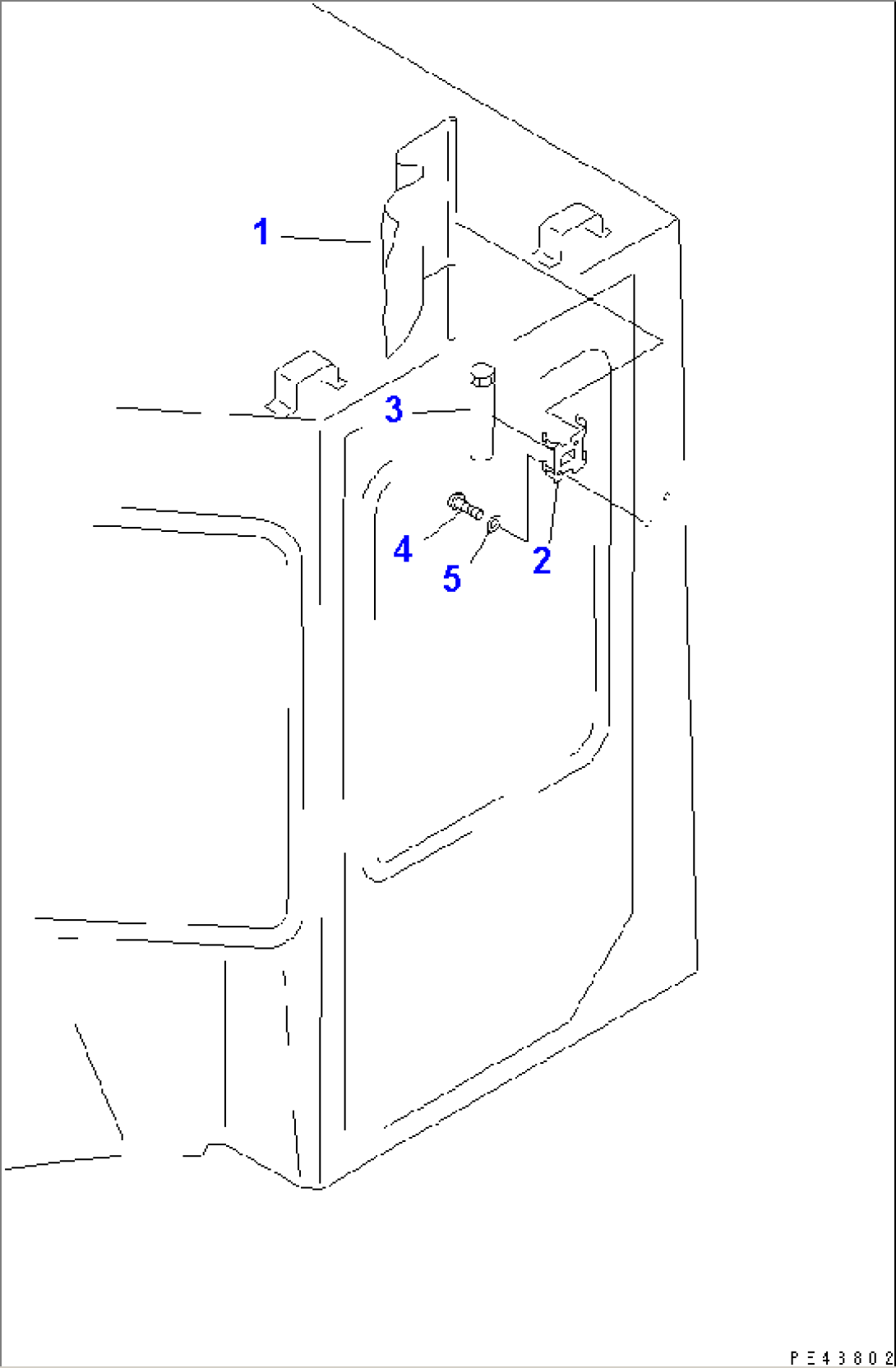 RED FUSEE AND RED FLAG (WITH 2-PERSONS CAB)