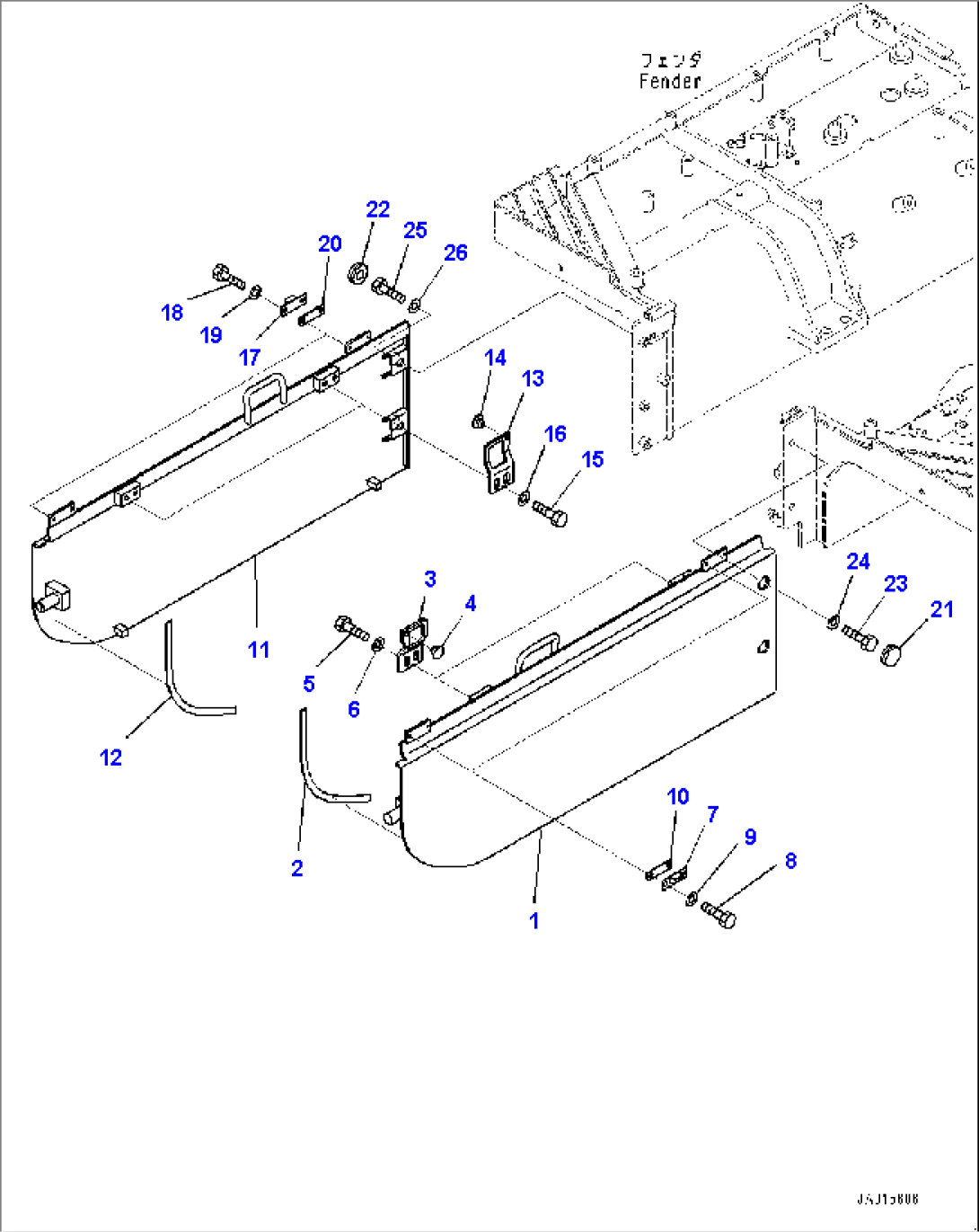 Engine Side Cover (#90023-)
