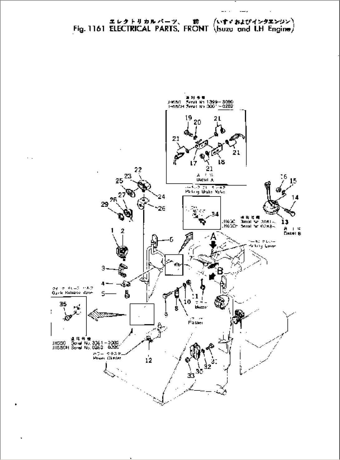 ELECTRICAL PARTS¤ FRONT(#3-)