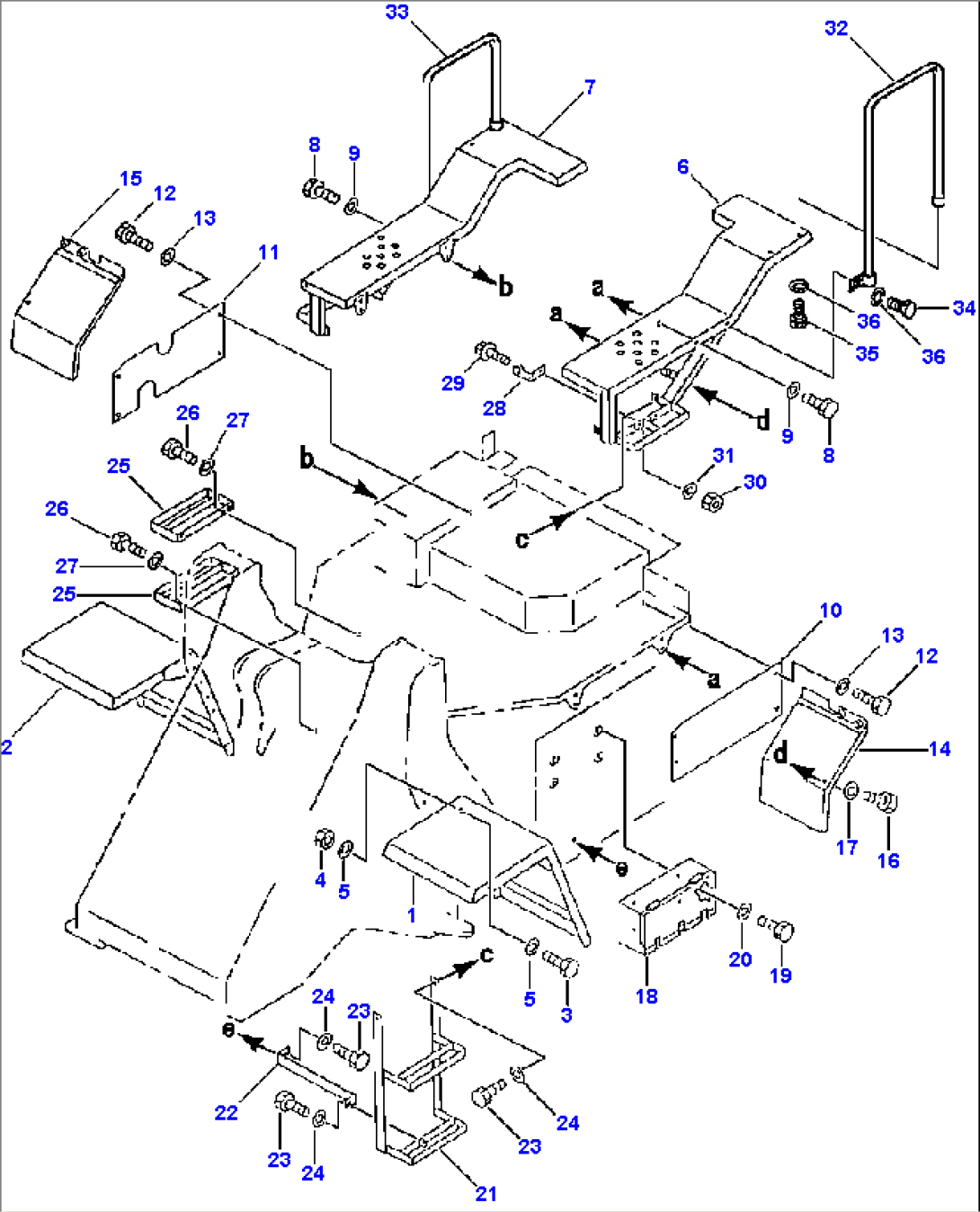 FENDERS AND LADDERS