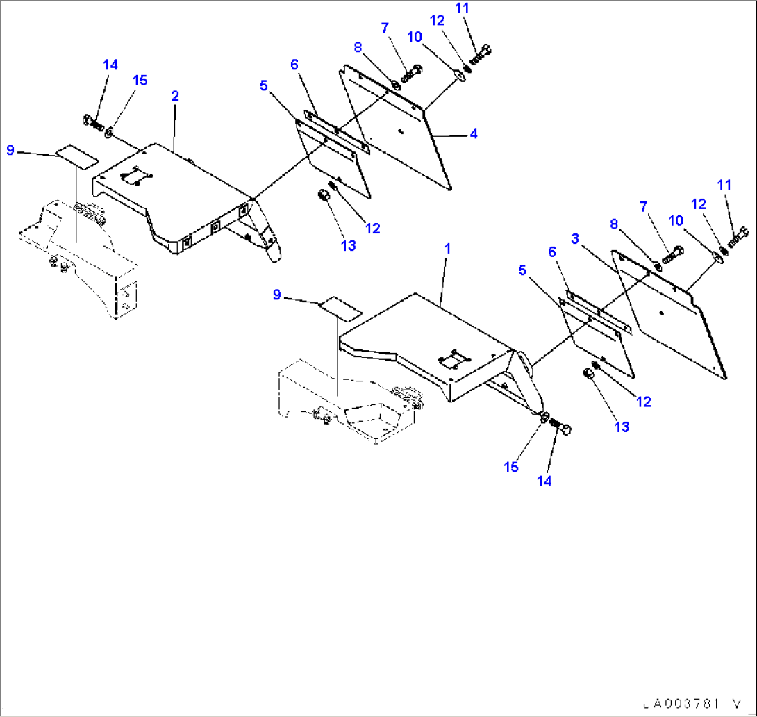 Rear Fender, Sheet (#80001-)