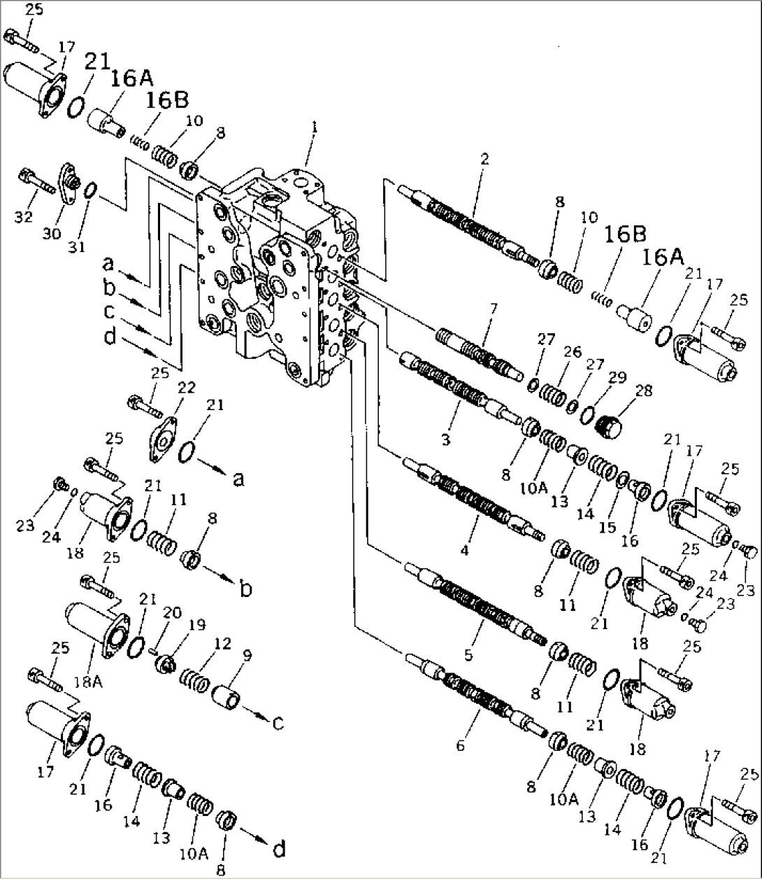 HYDRAULIC CONTROL VALVE (2/7)