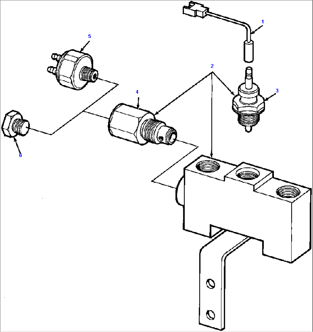 MASTER BRAKE PRESSURE DIFFERENTIAL VALVE USED WITH HYDRAULIC ACTUATED BRAKE LIGHT SWITCH