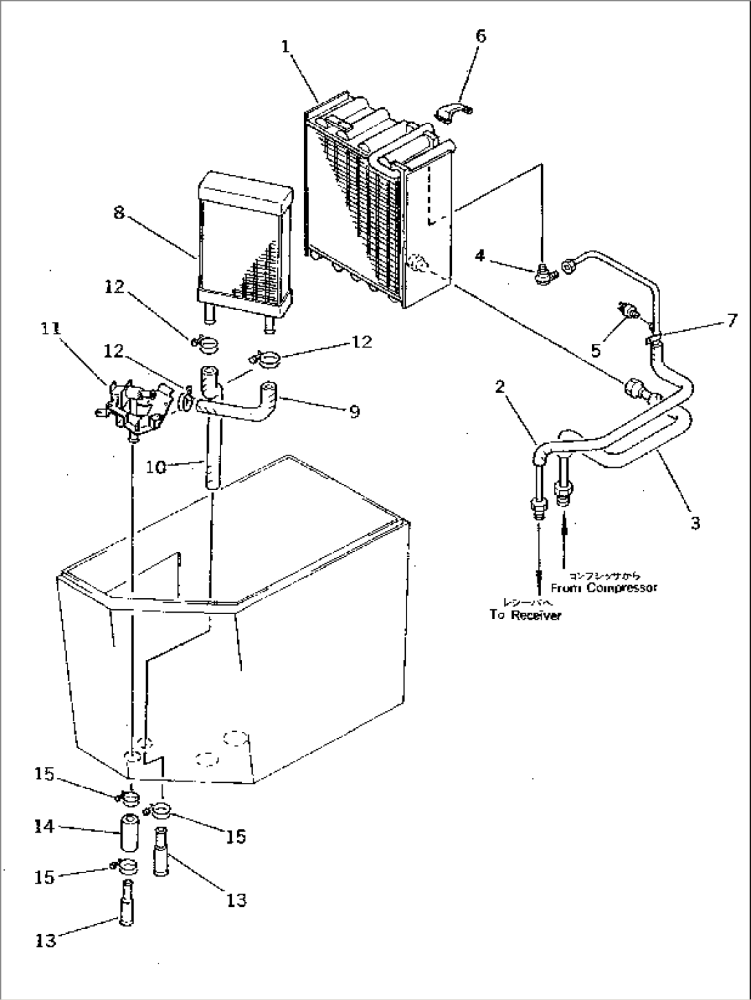 AIR CONDITIONER UNIT (DENSO) (R134A) (2/3)(#10688-)