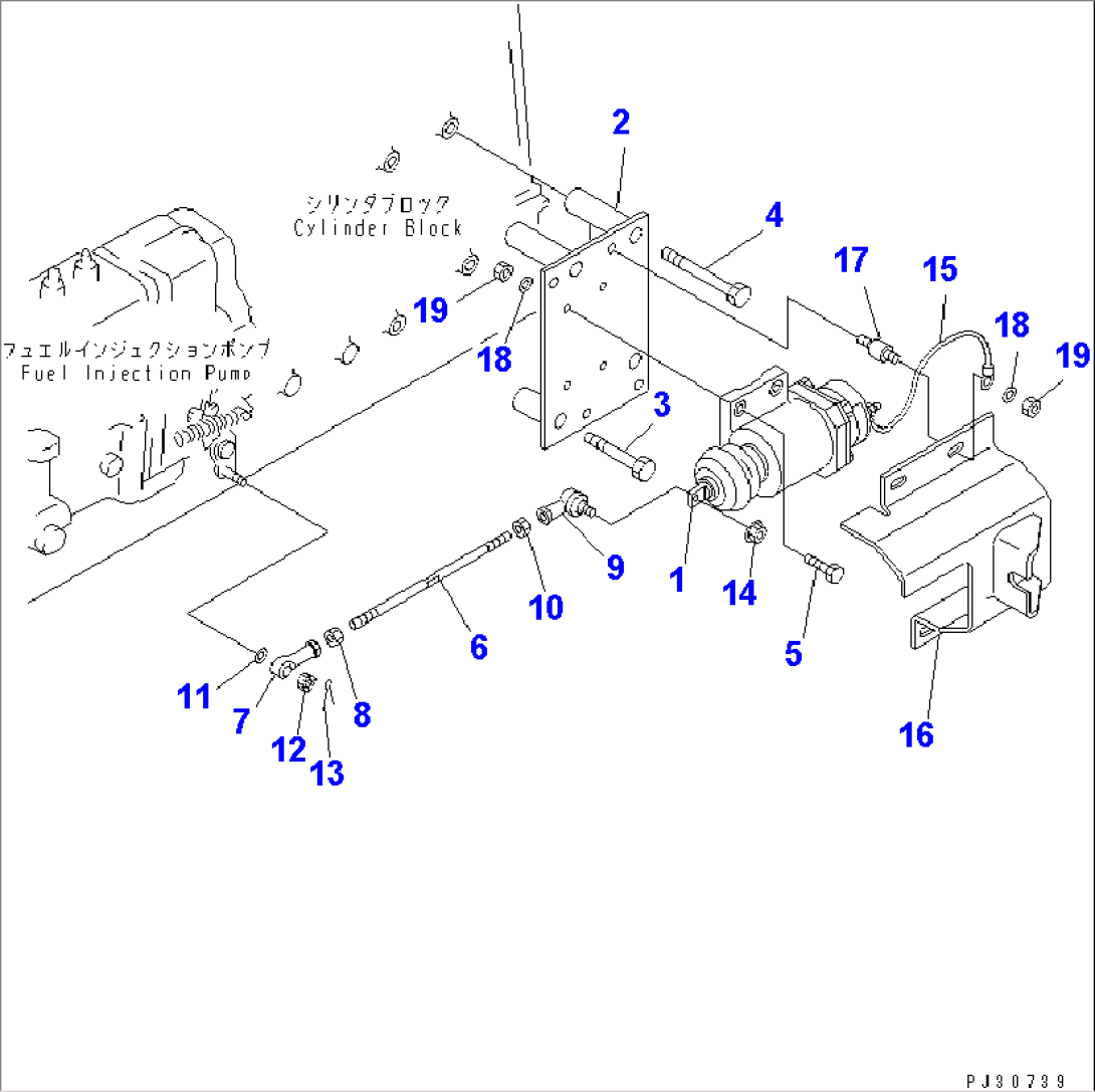 SOLENOID AND MOUNTING(#21431-23332)