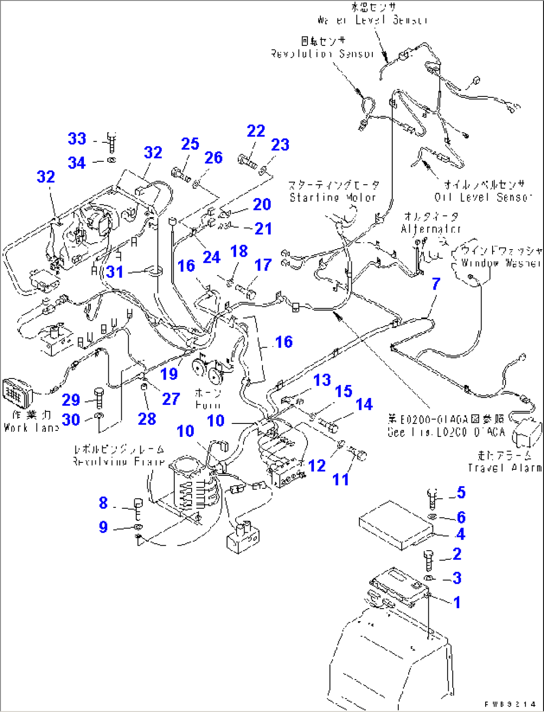 WIRING (MAIN HARNESS)