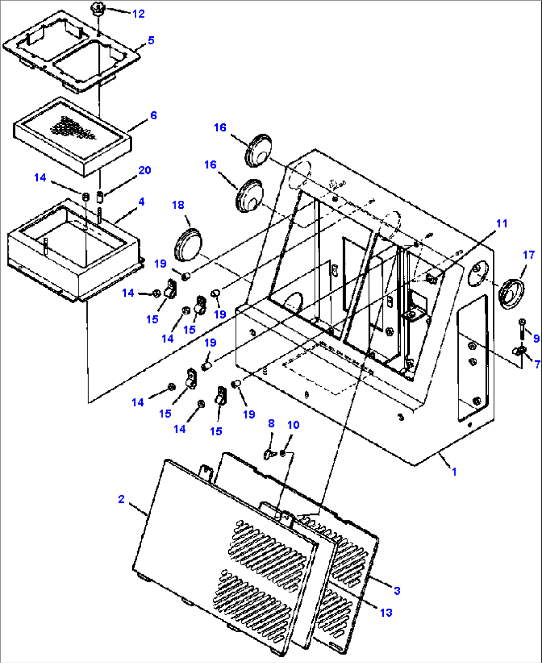 FIG NO. 5532A FILTER BOX ASSEMBLY