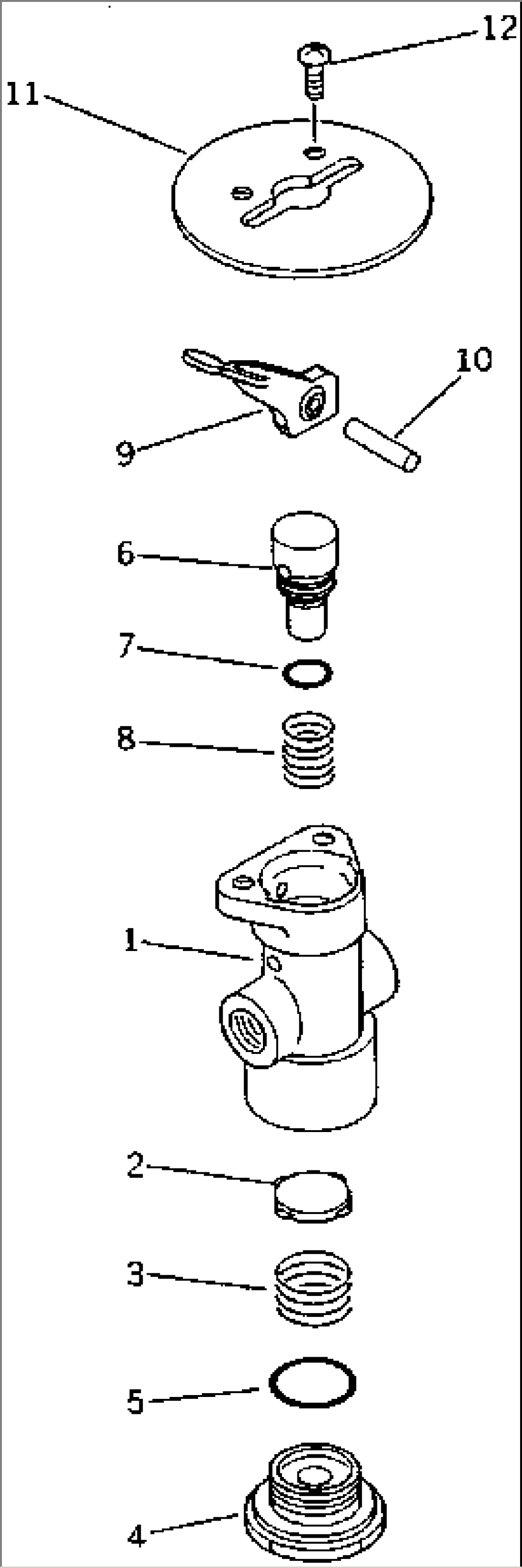 PARKING BRAKE VALVE