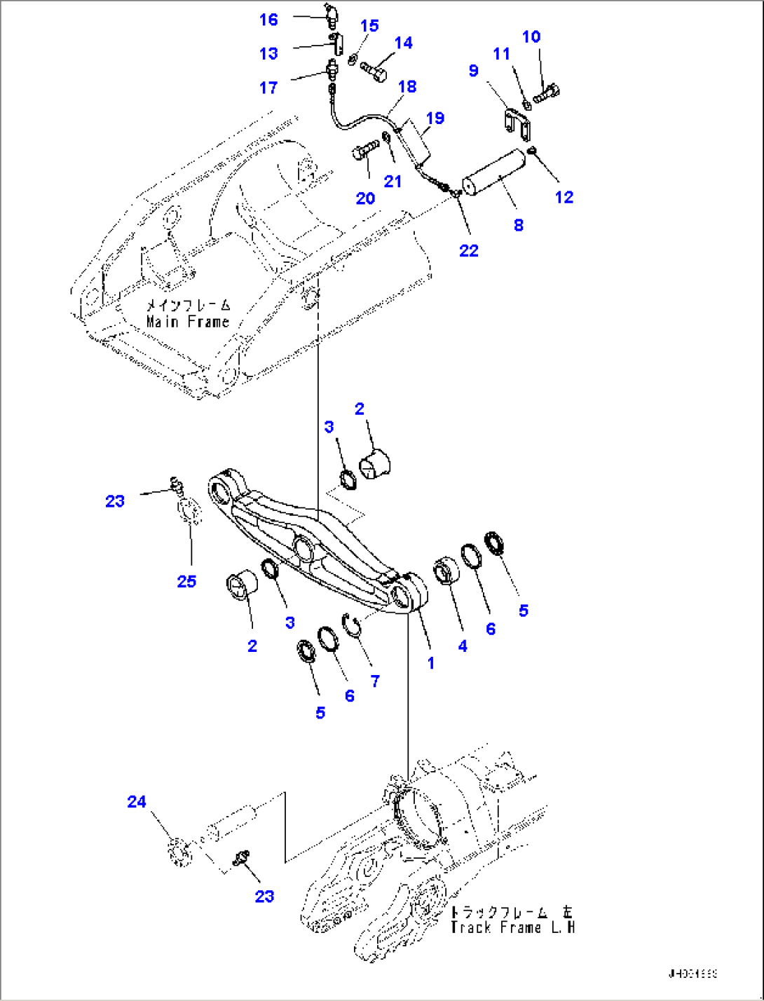 Equalizer Bar and Pivot Shaft, Equalizer Bar (#30164-30170)