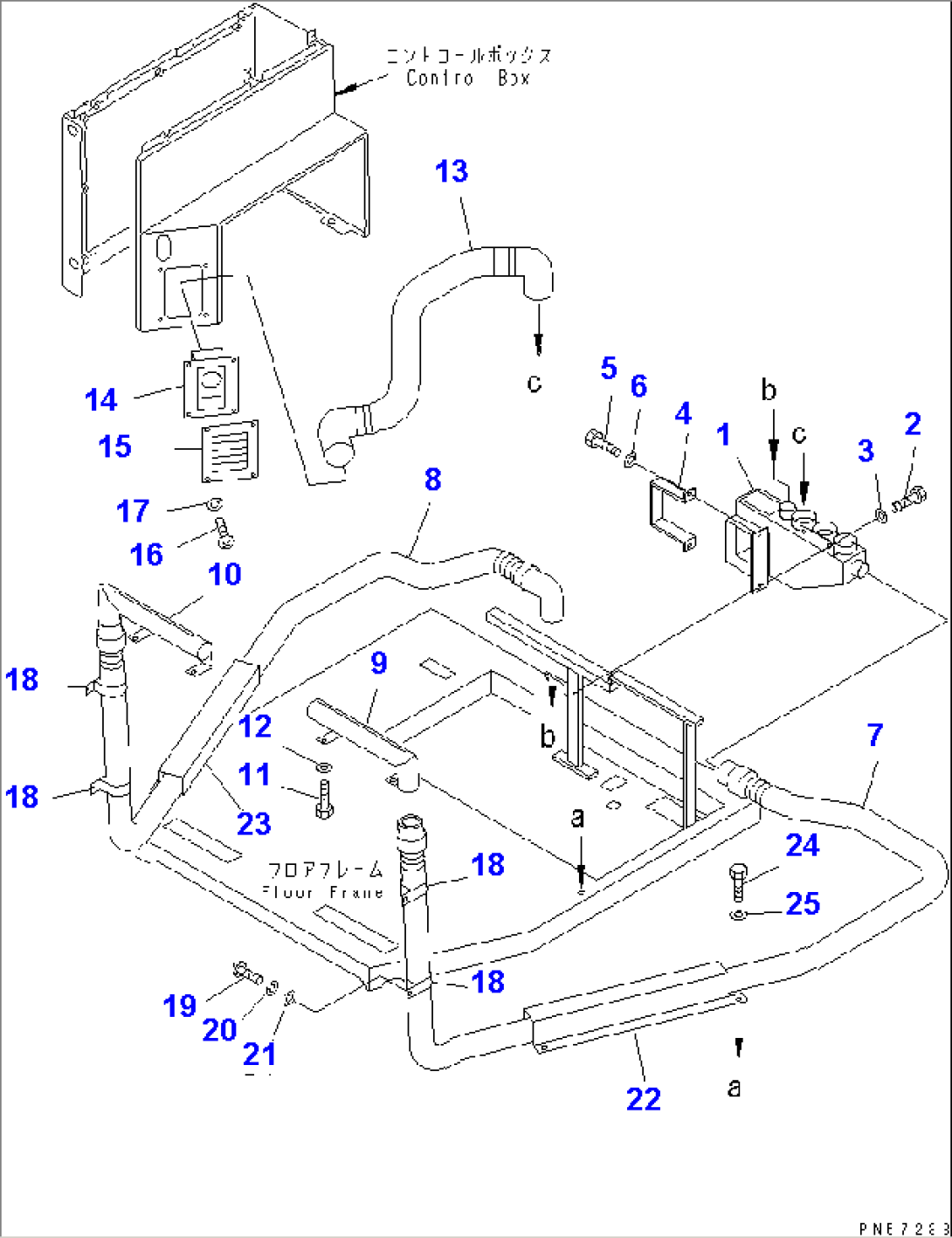 AIR CONDITIONER (6/10) (AIR PIPING¤ FRONT)