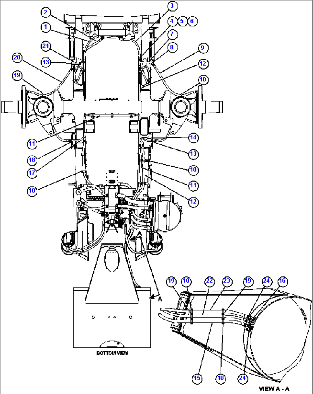 BRAKE COOLING PIPING