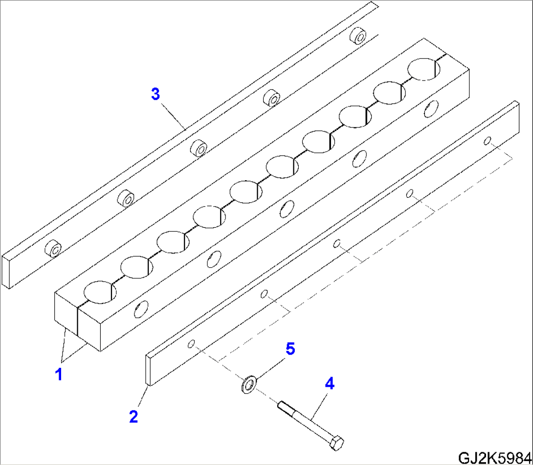 PIPING CLAMP (10 LINES)