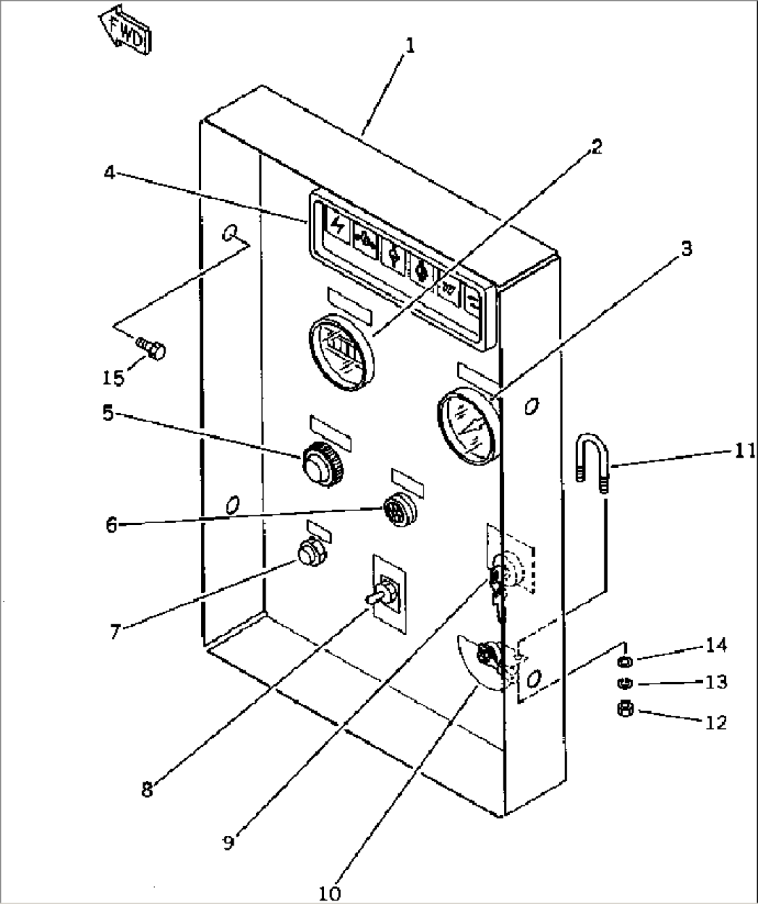 INSTRUMENT PANEL (FOR JAPAN)