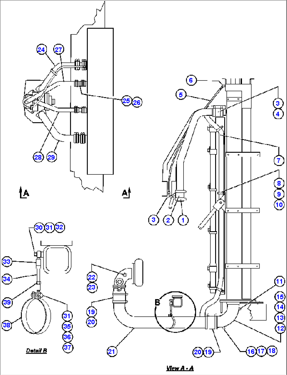 RADIATOR PIPING