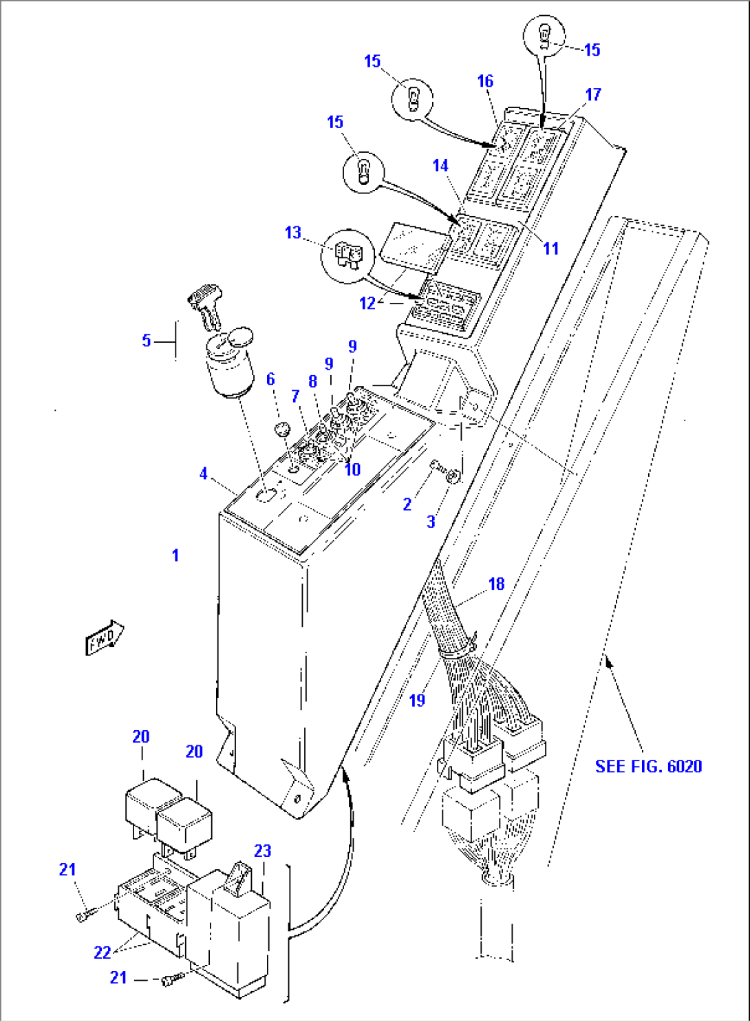 INSTRUMENT PANEL (TBG SPC.)