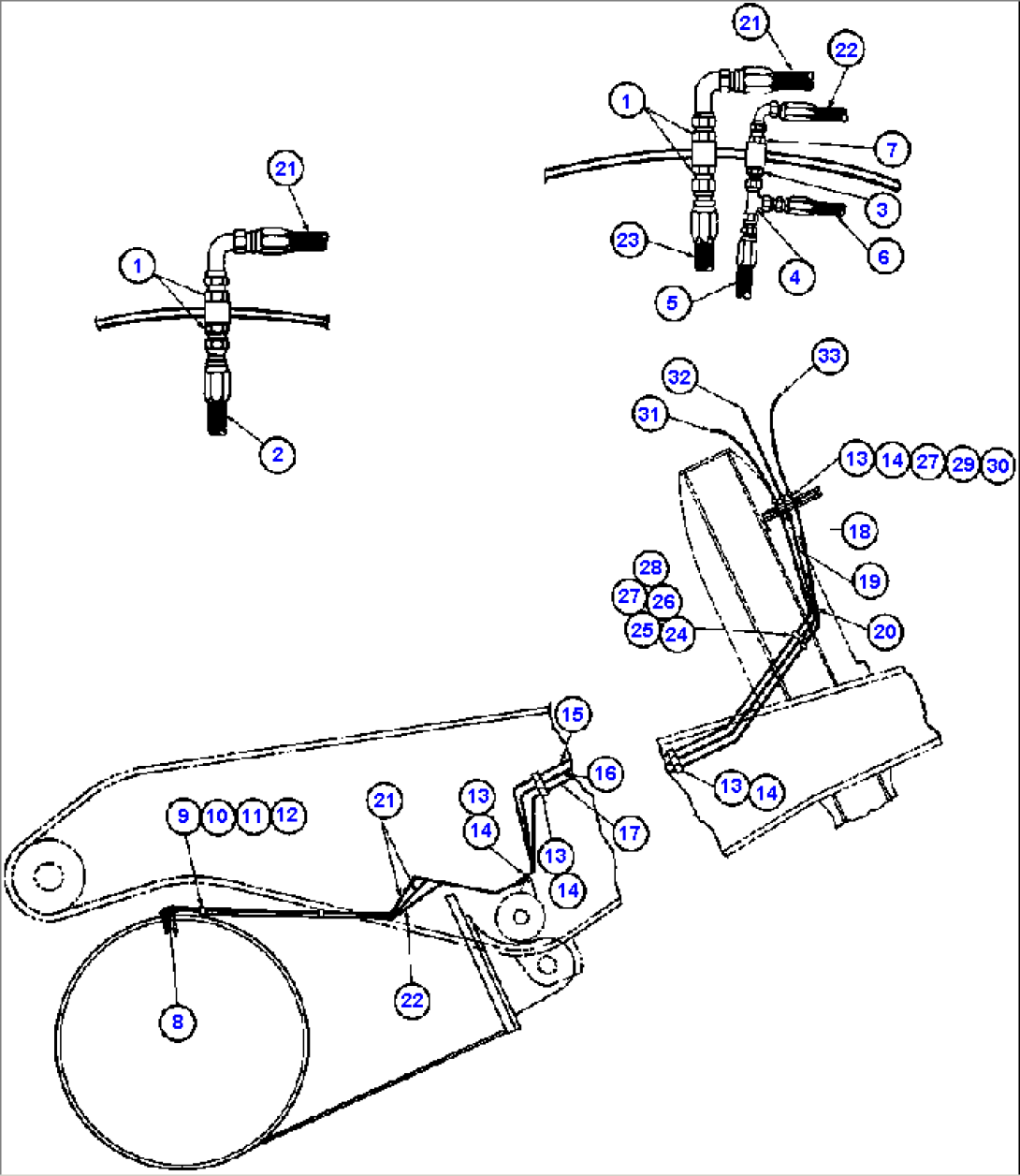 REAR BRAKE PIPING