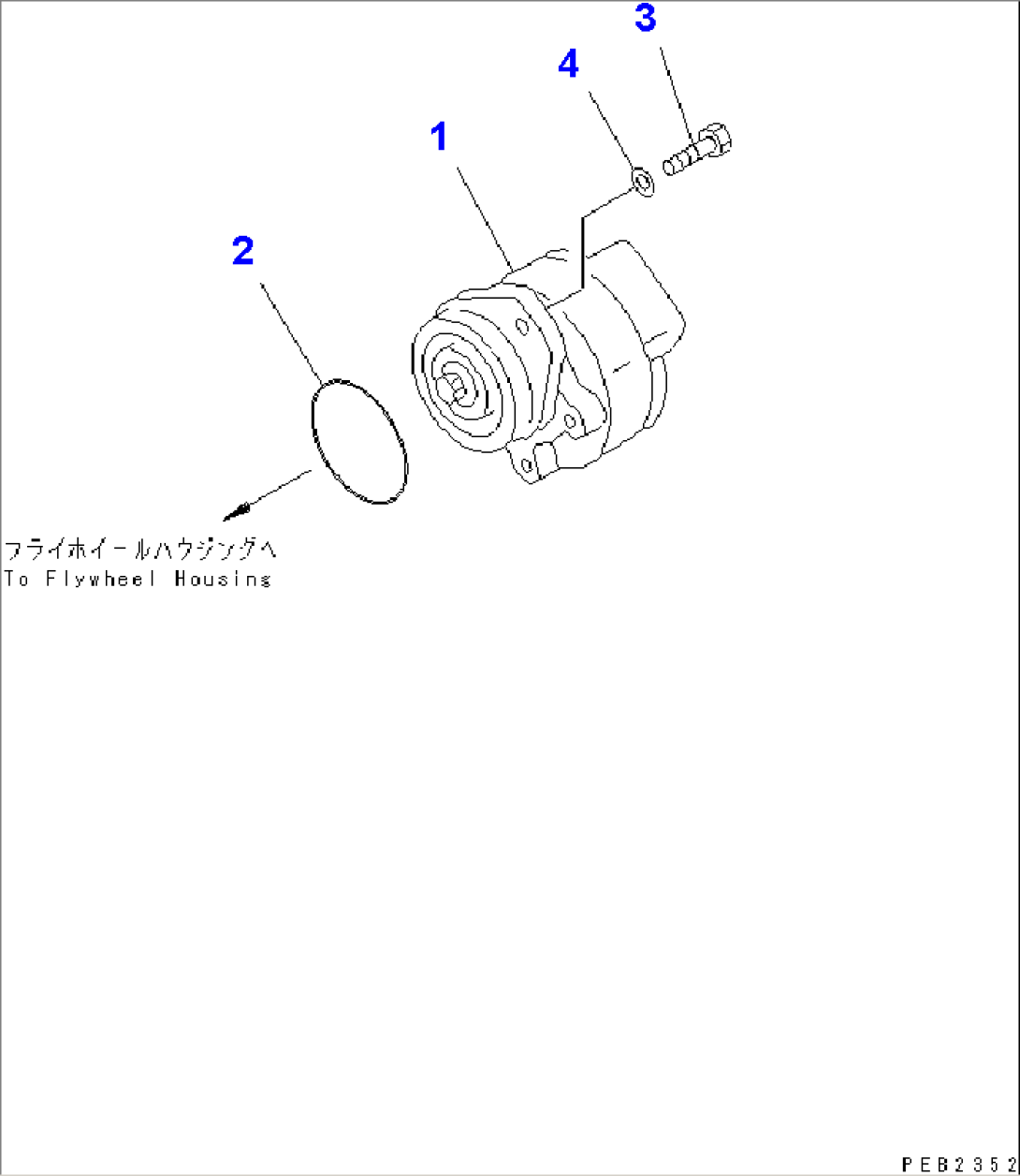 TRANSMISSION PUMP(#37822-)