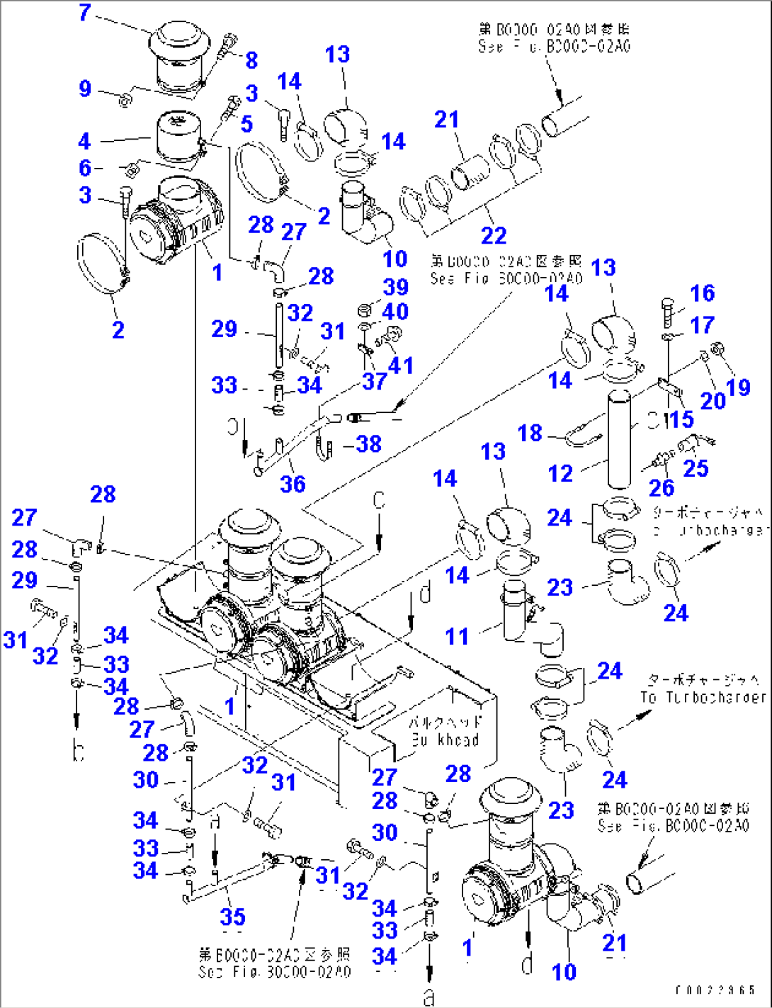 ENGINE (AIR CLEANER MOUNTING PARTS) (LARGE CAPACITY)