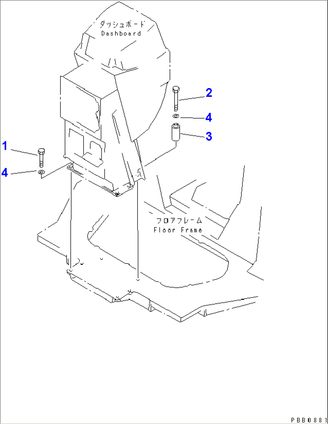 DASHBOARD (MOUNTING)