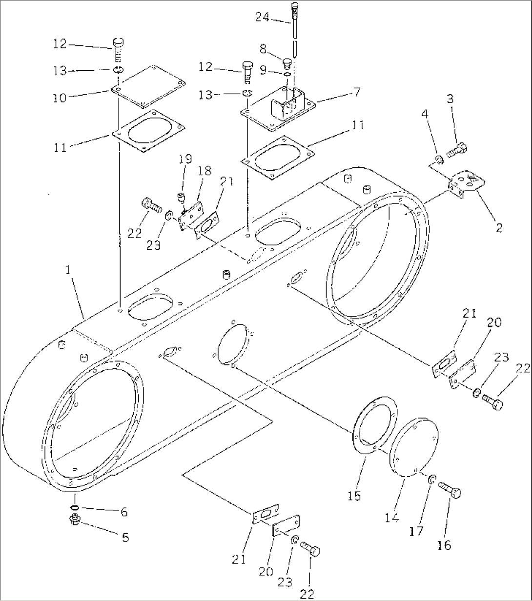 TANDEM DRIVE CASE (FOR WET TYPE DISC BRAKE)